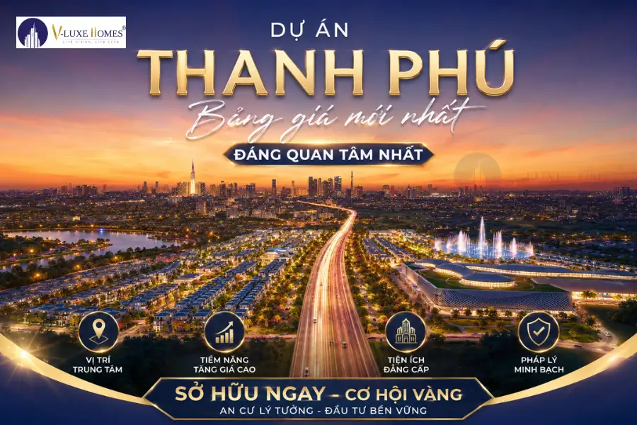 Dự án Thanh Phú đang nhận được nhiều sự quan tâm khi thị trường bất động sản bước sang năm 2026. Với lợi thế về quy hoạch, vị trí kết nối thuận tiện cùng hệ thống sản phẩm đa dạng, dự án trở thành lựa chọn được nhiều khách hàng cân nhắc cho cả nhu cầu an cư và đầu tư.