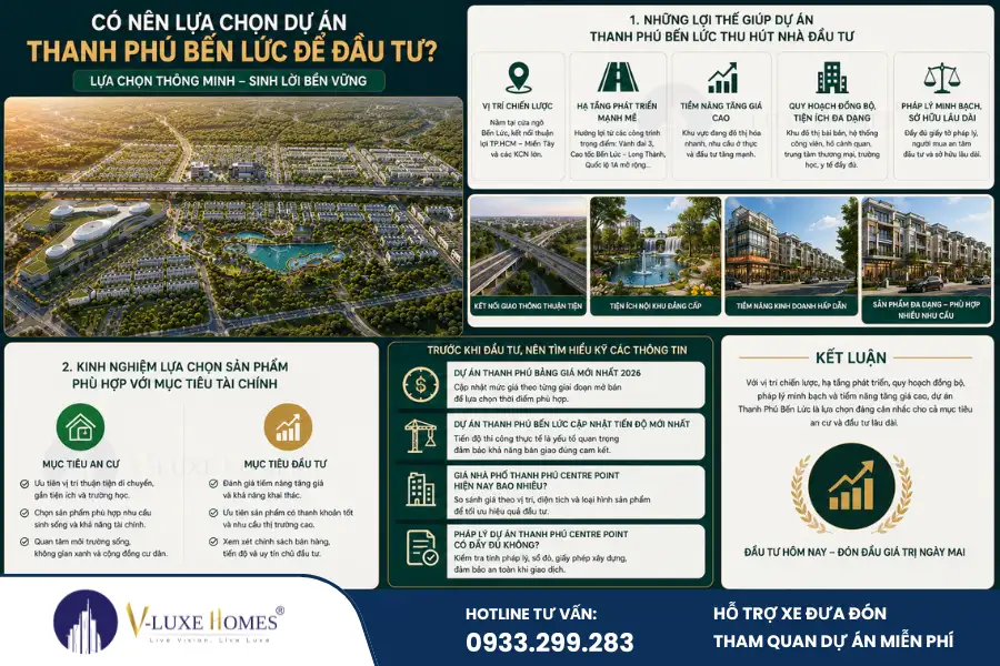 Dự án Thanh Phú bảng giá mới nhất đáng quan tâm
