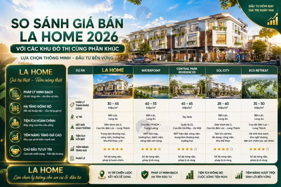 Dự án La Home tiến độ xây dựng cập nhật mới 2026