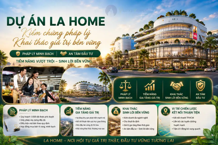 Dự án La Home tiến độ xây dựng cập nhật mới 2026
