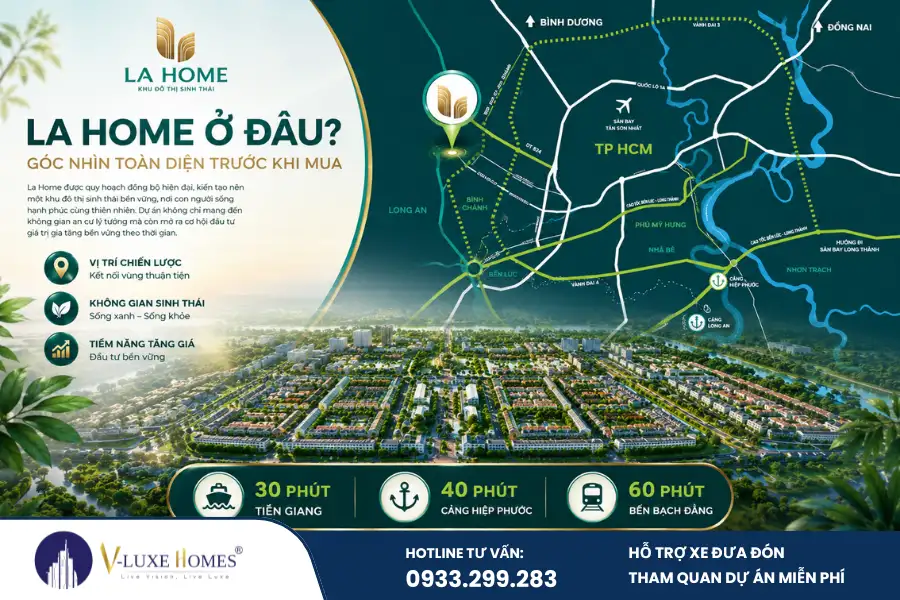 Khu đô thị sinh thái La Home ở đâu? Khám phá vị trí, kết nối giao thông, quy hoạch, tiện ích, pháp lý và tiềm năng đầu tư mới nhất năm 2026.