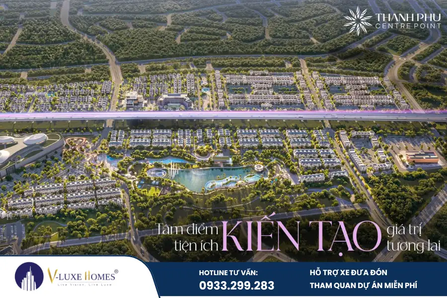 Nhà liền kề Thanh Phú Centre Point không gian sống lý tưởng