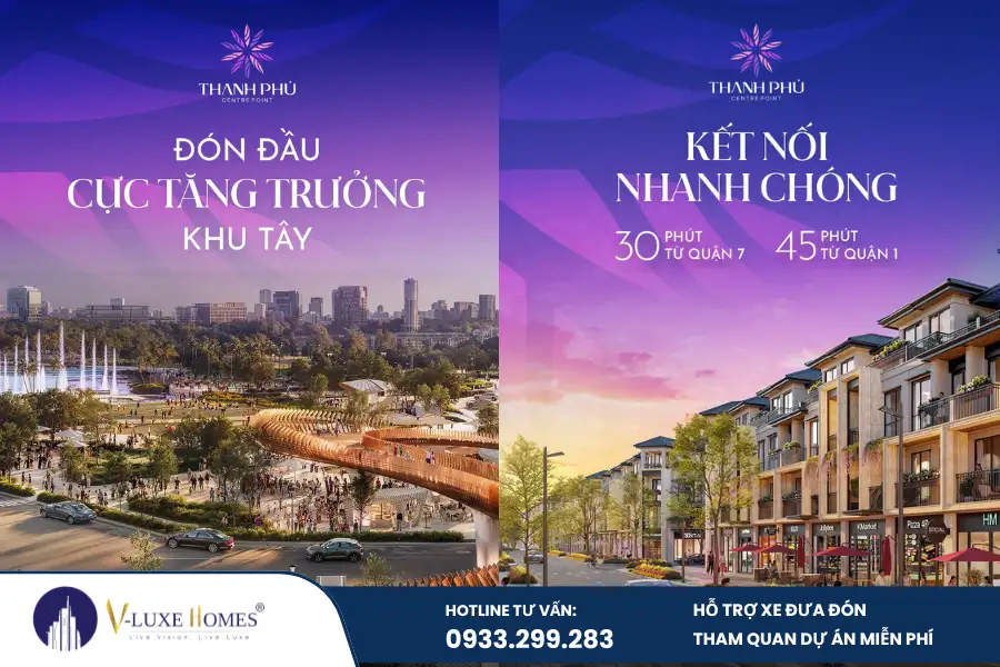 Thanh Phú Centre Point vị trí mang lại lợi thế sống hiện đại