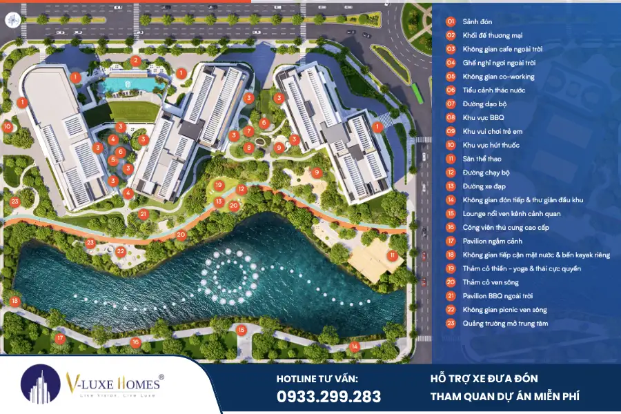 Mặt bằng Global City phân tích chi tiết từng phân khu